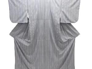 縞模様小紋着物